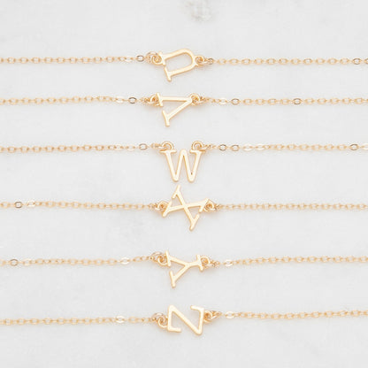 My Monogram Bracelet (10K Solid Gold)