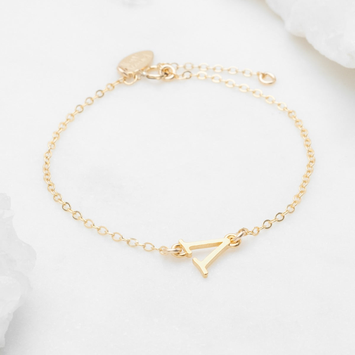 My Monogram Bracelet {14K Solid Gold}