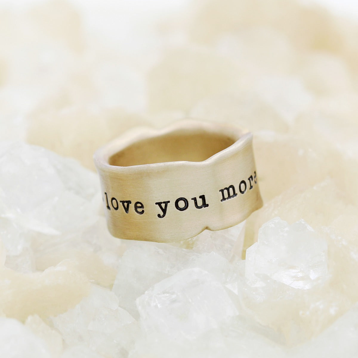 Very Fine Line Ring {14K Solid Gold}