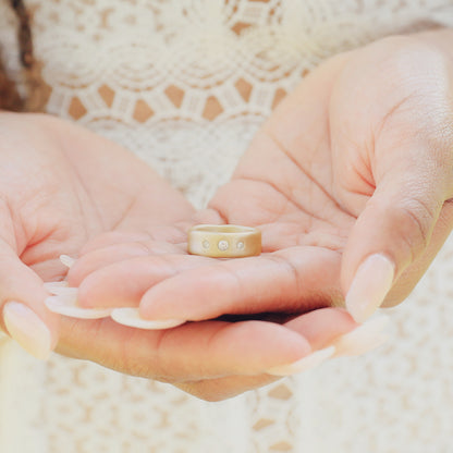 Faith Hope and Love Ring (14K Solid Gold)
