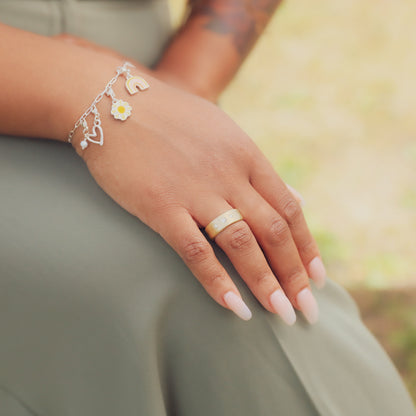 Faith Hope and Love Ring (14K Solid Gold)