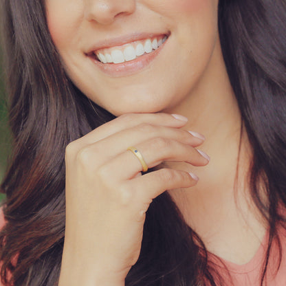 Classic Stacking Ring (9K Solid Gold)