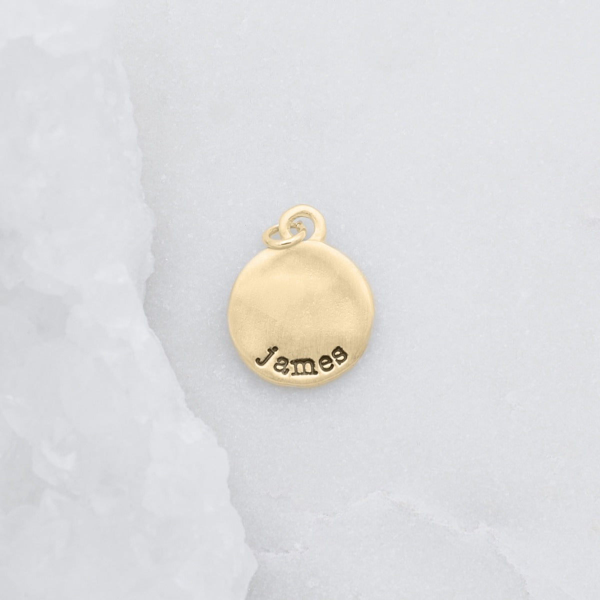 Round Tag (9K Solid Gold)