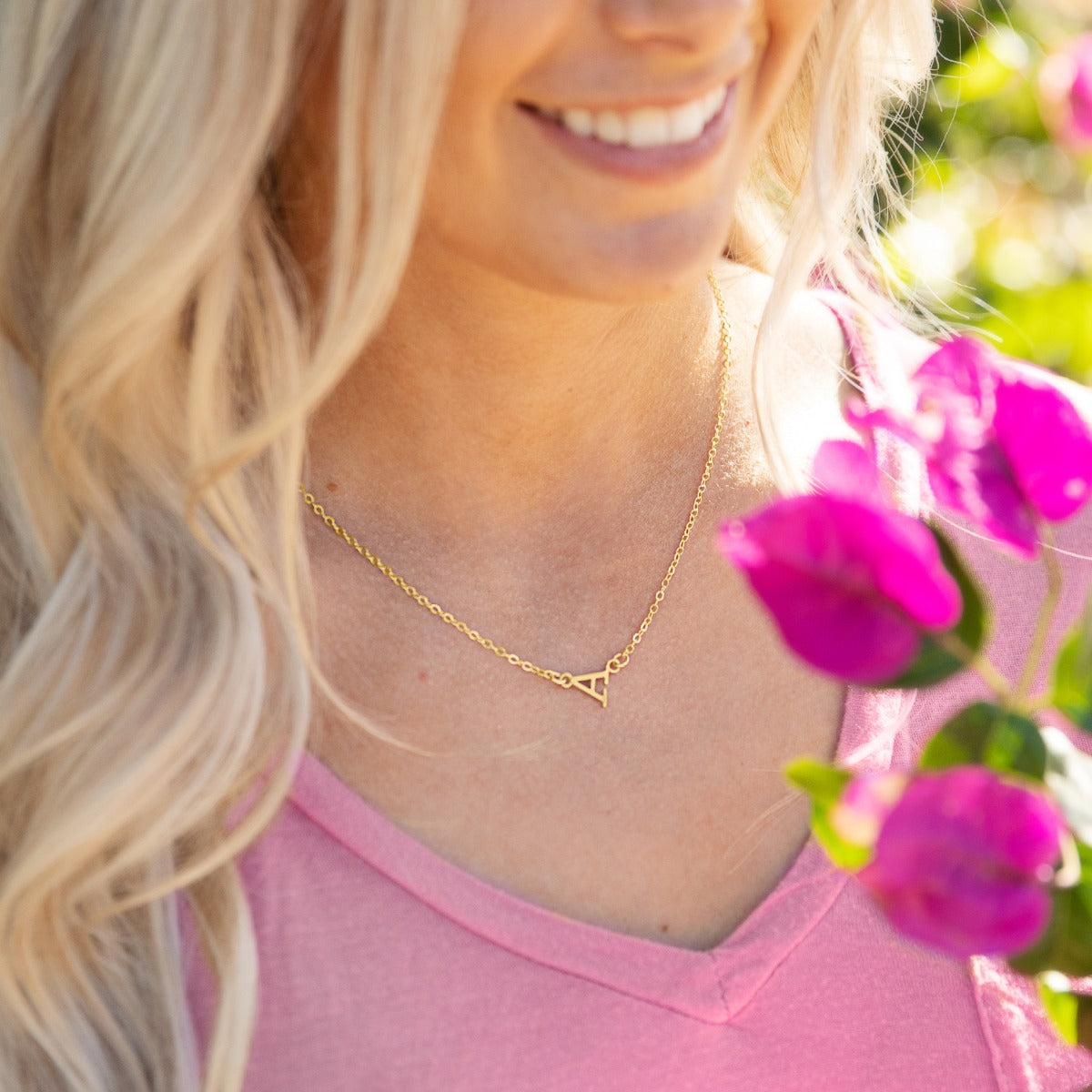 My Monogram Necklace {14K Solid Gold}