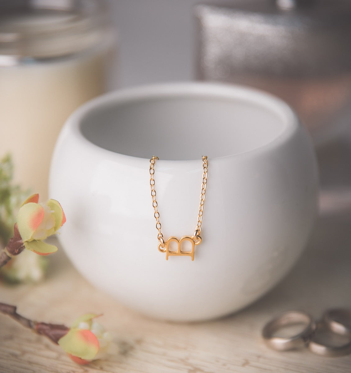 My Monogram Necklace {14K Solid Gold}