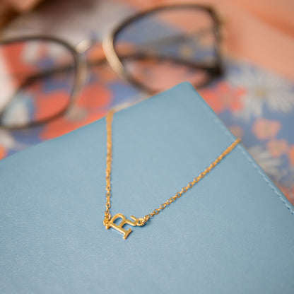 My Monogram Necklace {14K Solid Gold}