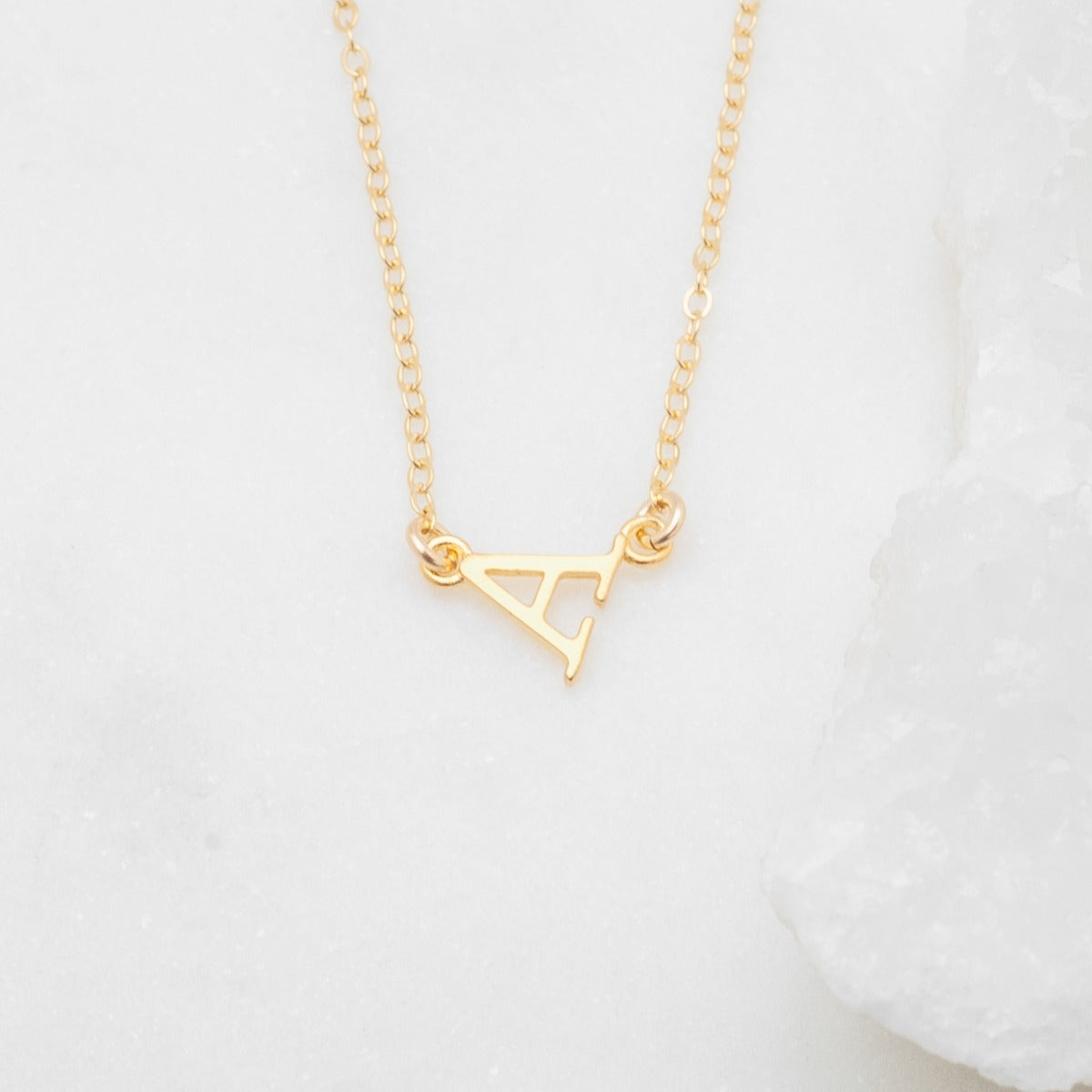 My Monogram Necklace {14K Solid Gold}