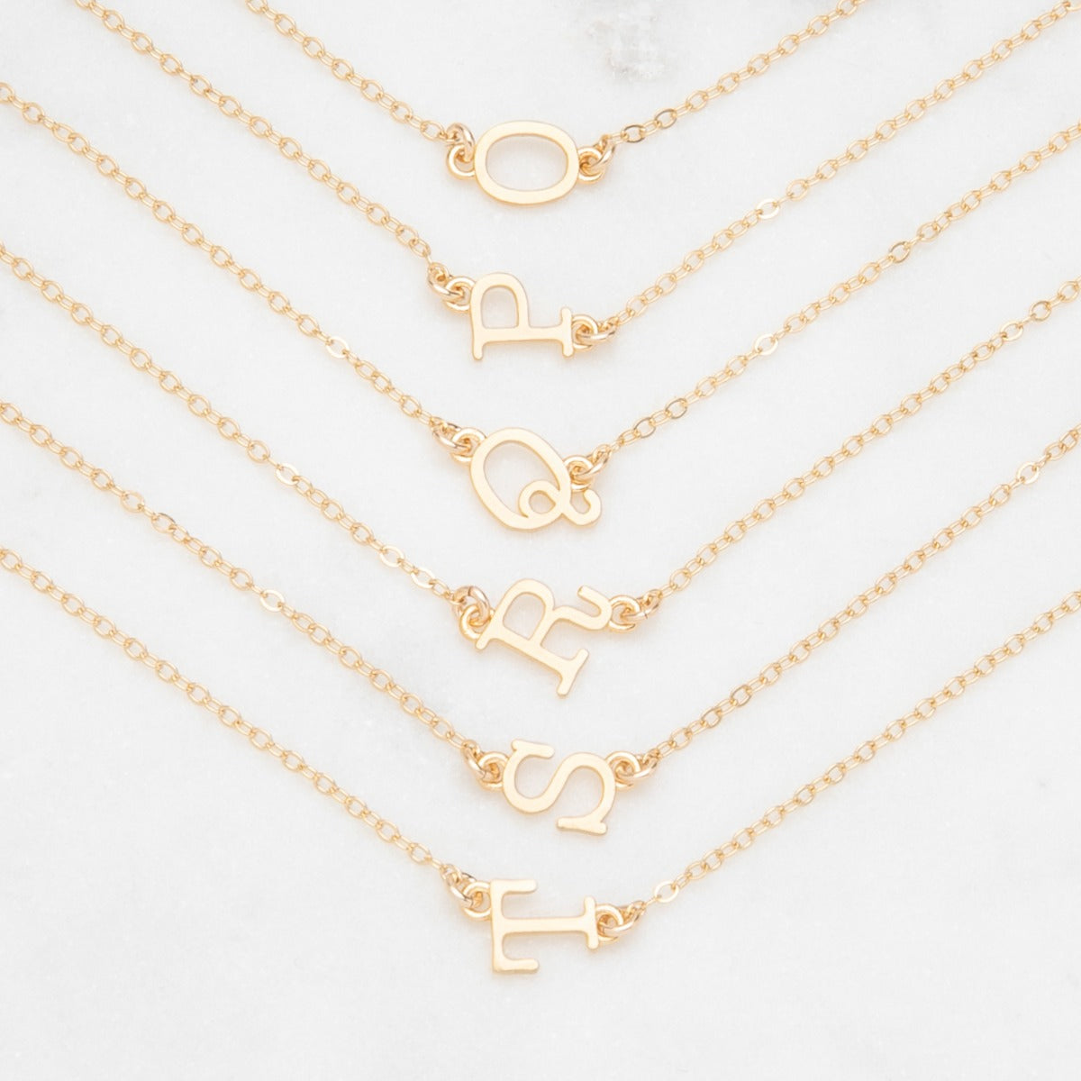 My Monogram Necklace {14K Solid Gold}