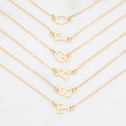 My Monogram Necklace {14K Solid Gold}