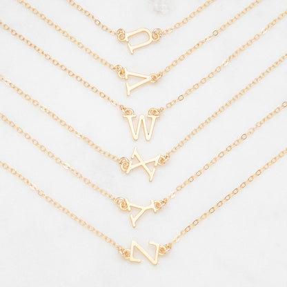 My Monogram Necklace {14K Solid Gold}