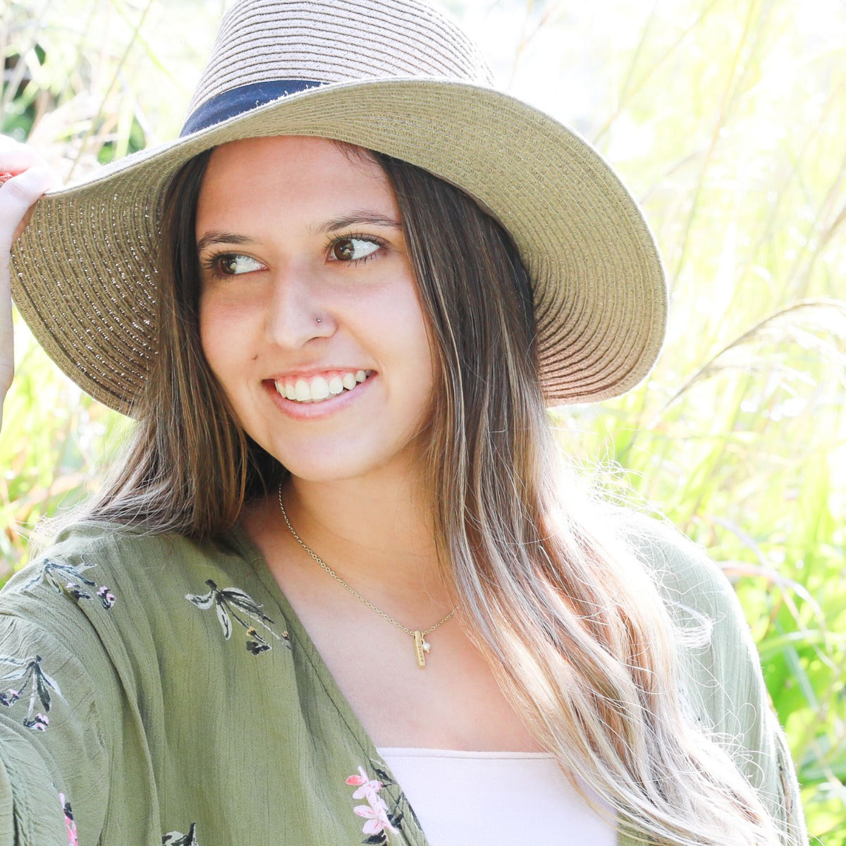 Word of the Year Necklace - 4 Sides (14K Solid Gold)