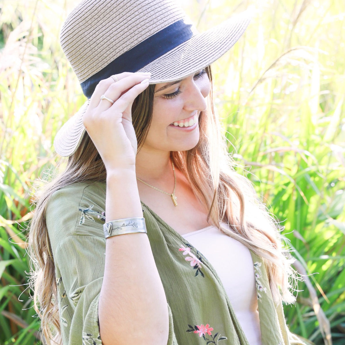 Word of the Year Necklace - 4 Sides (14K Solid Gold)