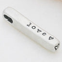 Word of the Year Charm - 2 Sides (Sterling Silver)