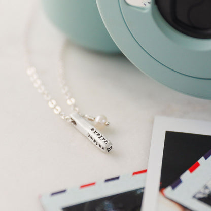Word of the Year Necklace - 4 Sides (Sterling Silver)