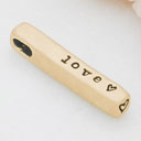 Word of the Year Charm - 2 Sides {10K Solid Gold}