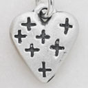 It Adds Up Heart Charm (Sterling Silver)