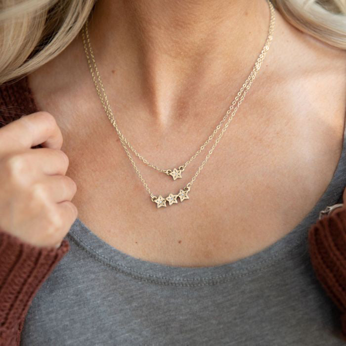 Your Spark Necklace {14K Solid Gold}