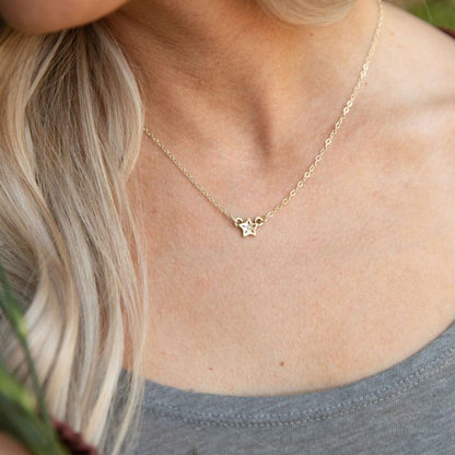 Your Spark Necklace {14K Solid Gold}