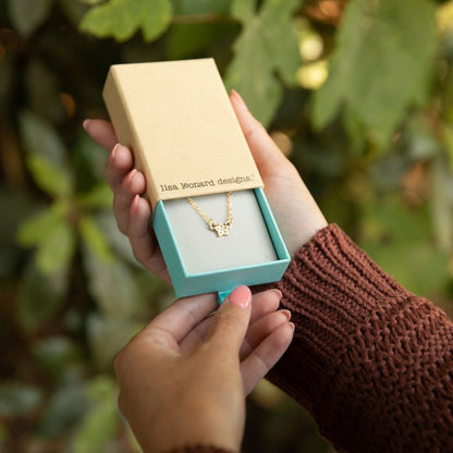 Your Spark Necklace {14K Solid Gold}