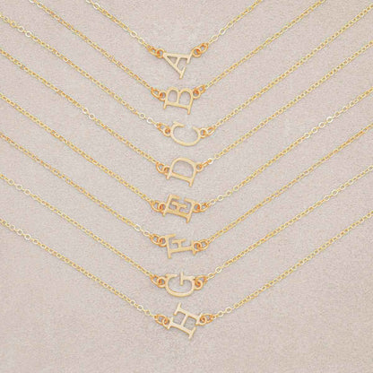 My Monogram Necklace {14K Solid Gold}