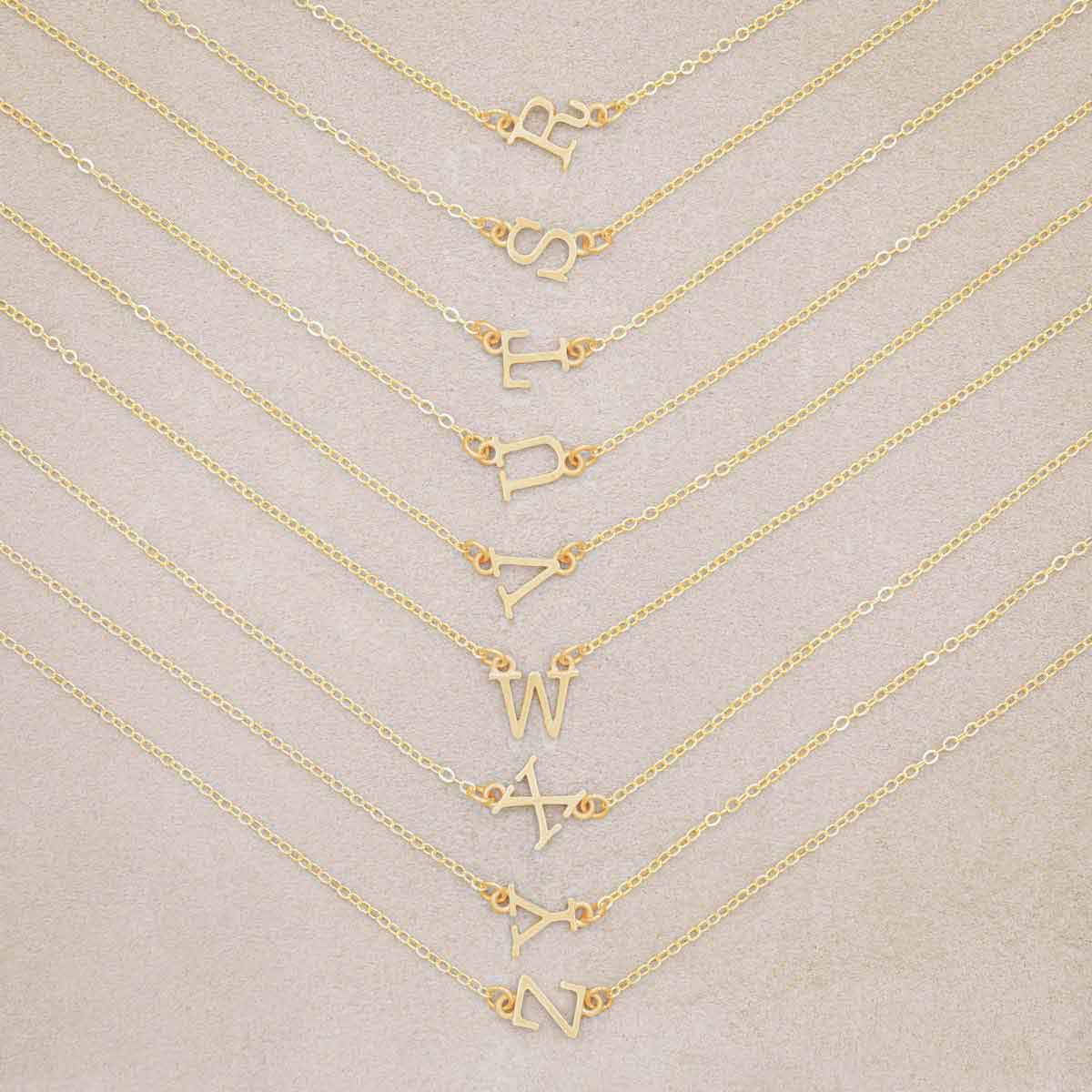 My Monogram Necklace {14K Solid Gold}