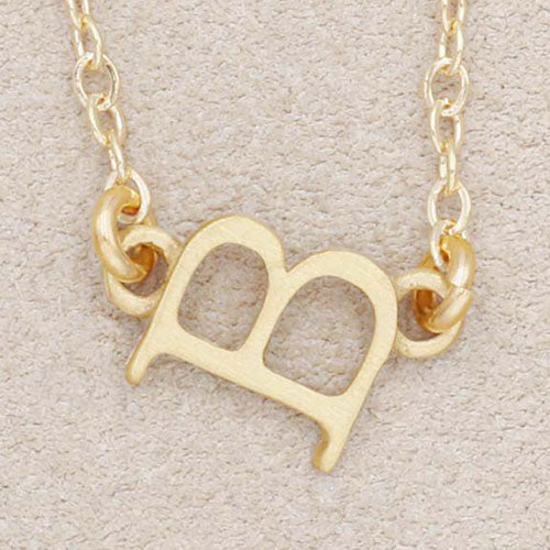 My Monogram Necklace {14K Solid Gold}
