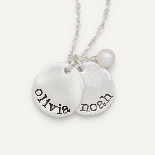 Petite mother's necklace (Sterling Silver)