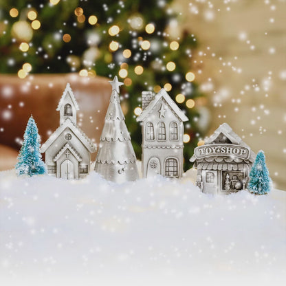 Winter Wonderland Village Set (Pewter)