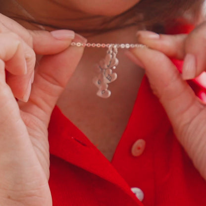 Heaps of Love Necklace (Sterling Silver)