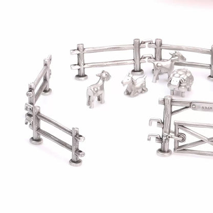 Cozy Corral Winter Wonderland Village Add-On (Pewter)