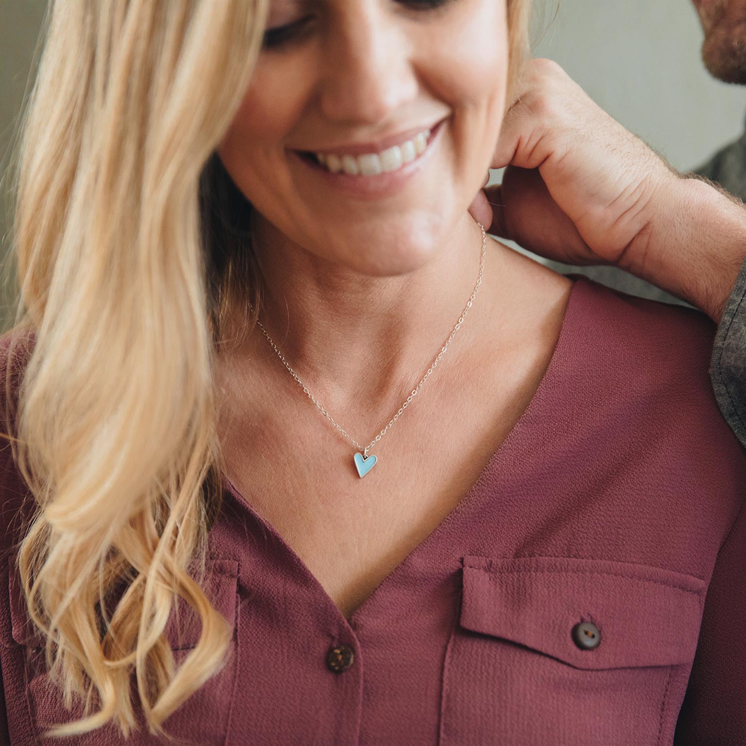Brave Love® Tiny Heart Necklace (Sterling Silver) - Lisa Leonard Designs