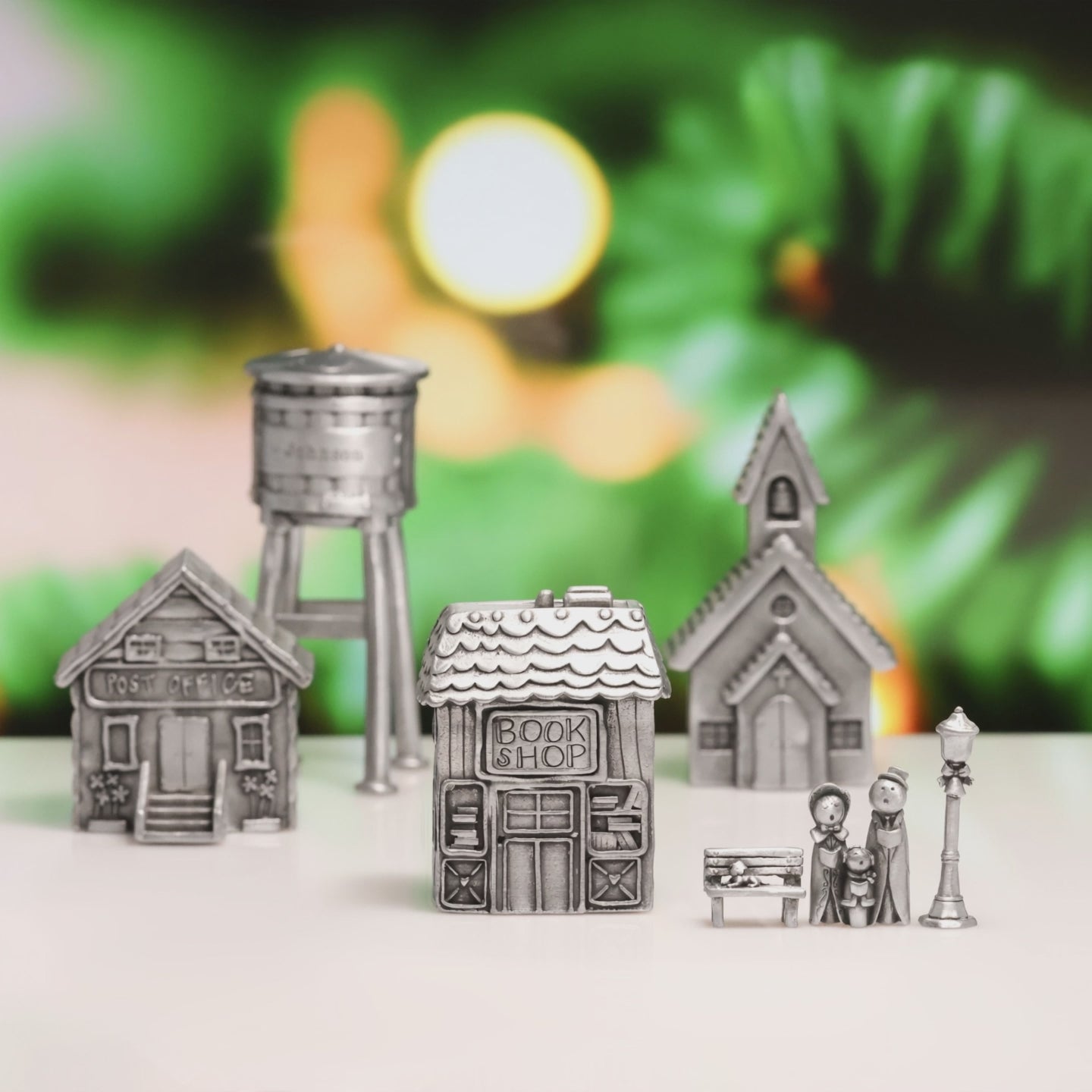 Carolers Christmas Village Collection (Pewter) - Lisa Leonard Designs