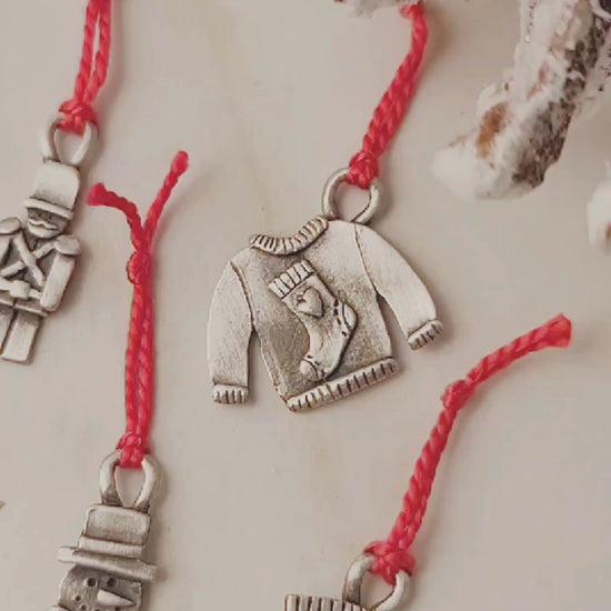 Our Christmas Tradition Advent Ornament Set (Pewter) - Lisa Leonard Designs