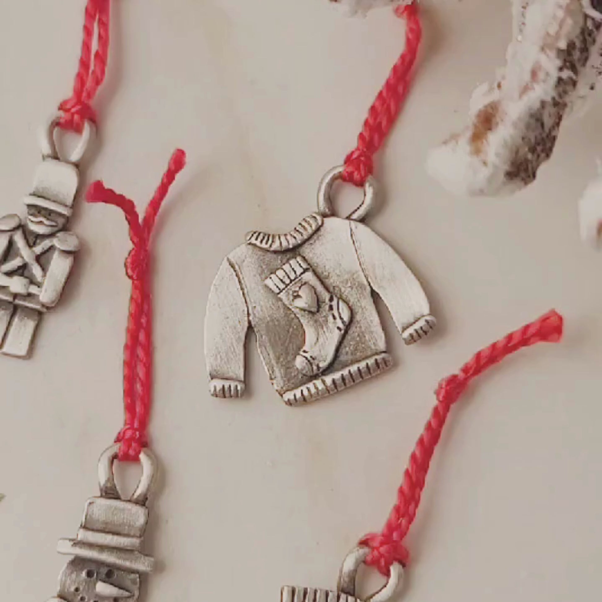 Our Christmas Tradition Advent Ornament Set (Pewter) - Lisa Leonard Designs