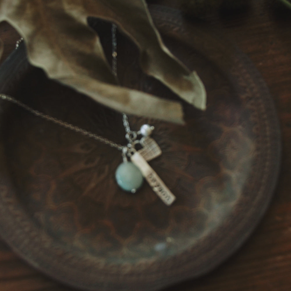Cross My Heart Necklace (Sterling Silver) - Lisa Leonard Designs
