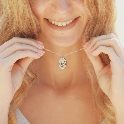 Renew Necklace (Pewter)