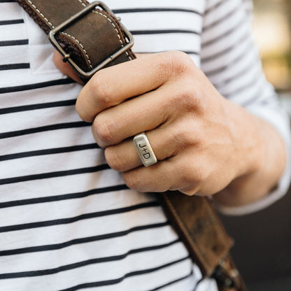 Make Your Mark Signet Ring (Sterling Silver)