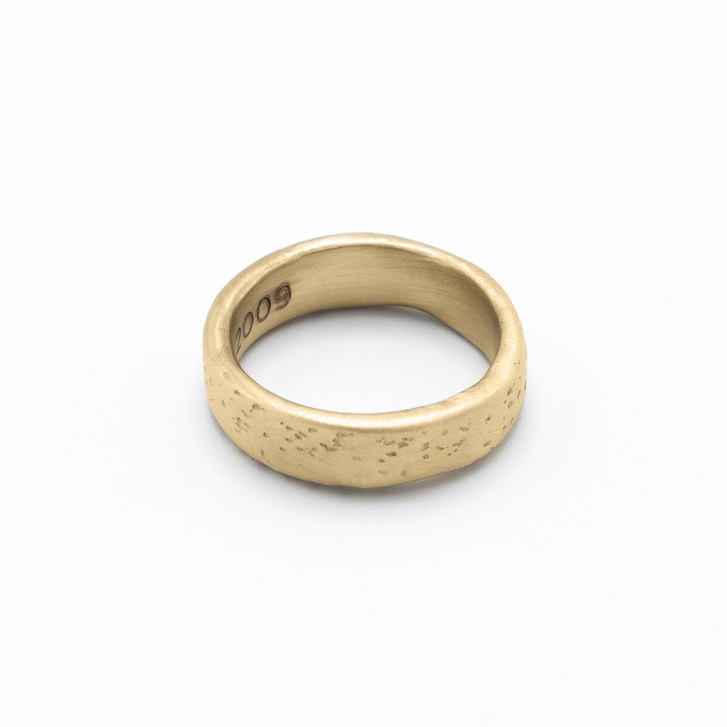 Withstand Stacking Ring (14K Solid Gold)