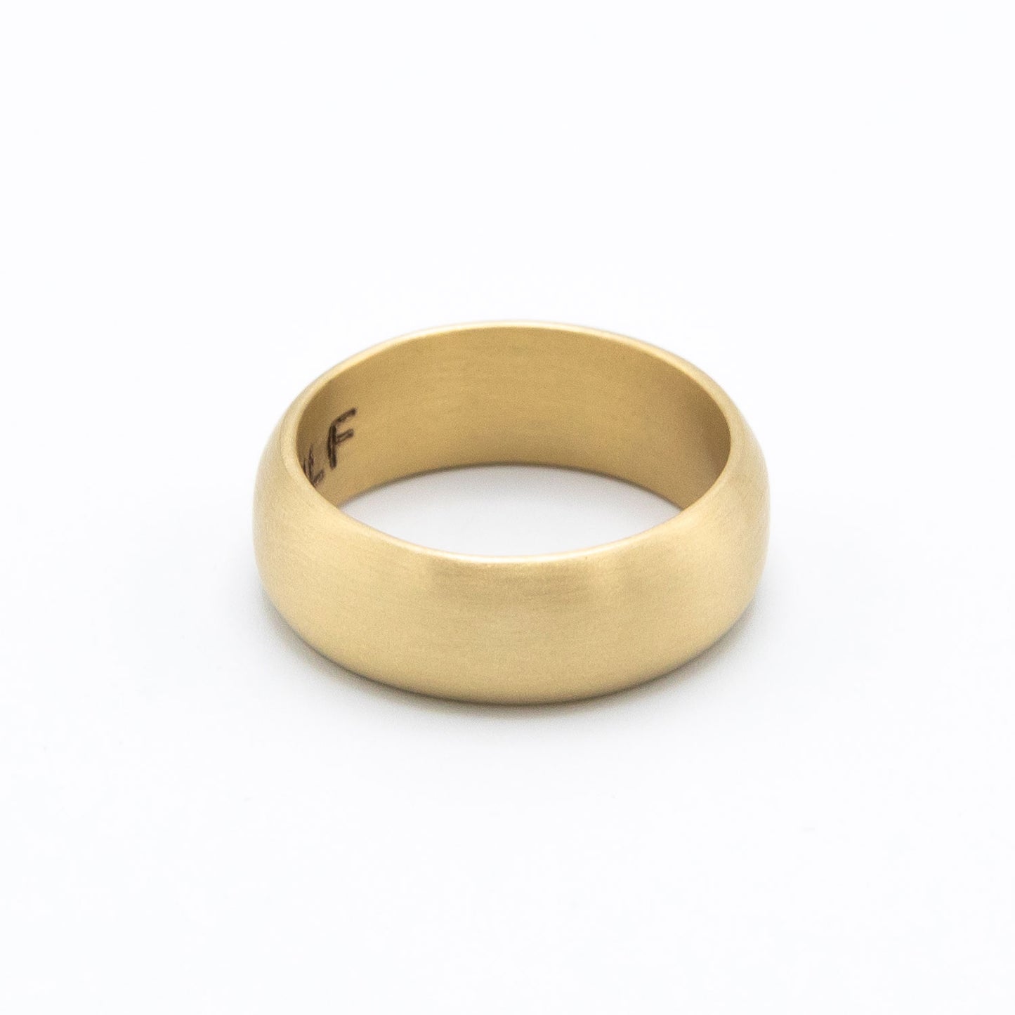 Collide with the Sky Ring [Smooth 14K Solid Gold]