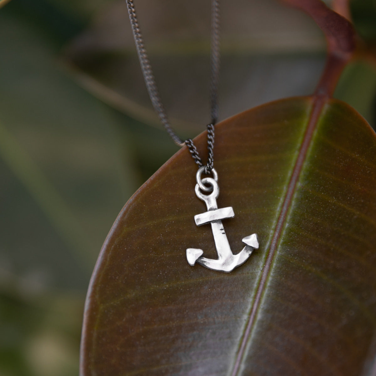 Anchor of My Soul Necklace [Sterling Silver]