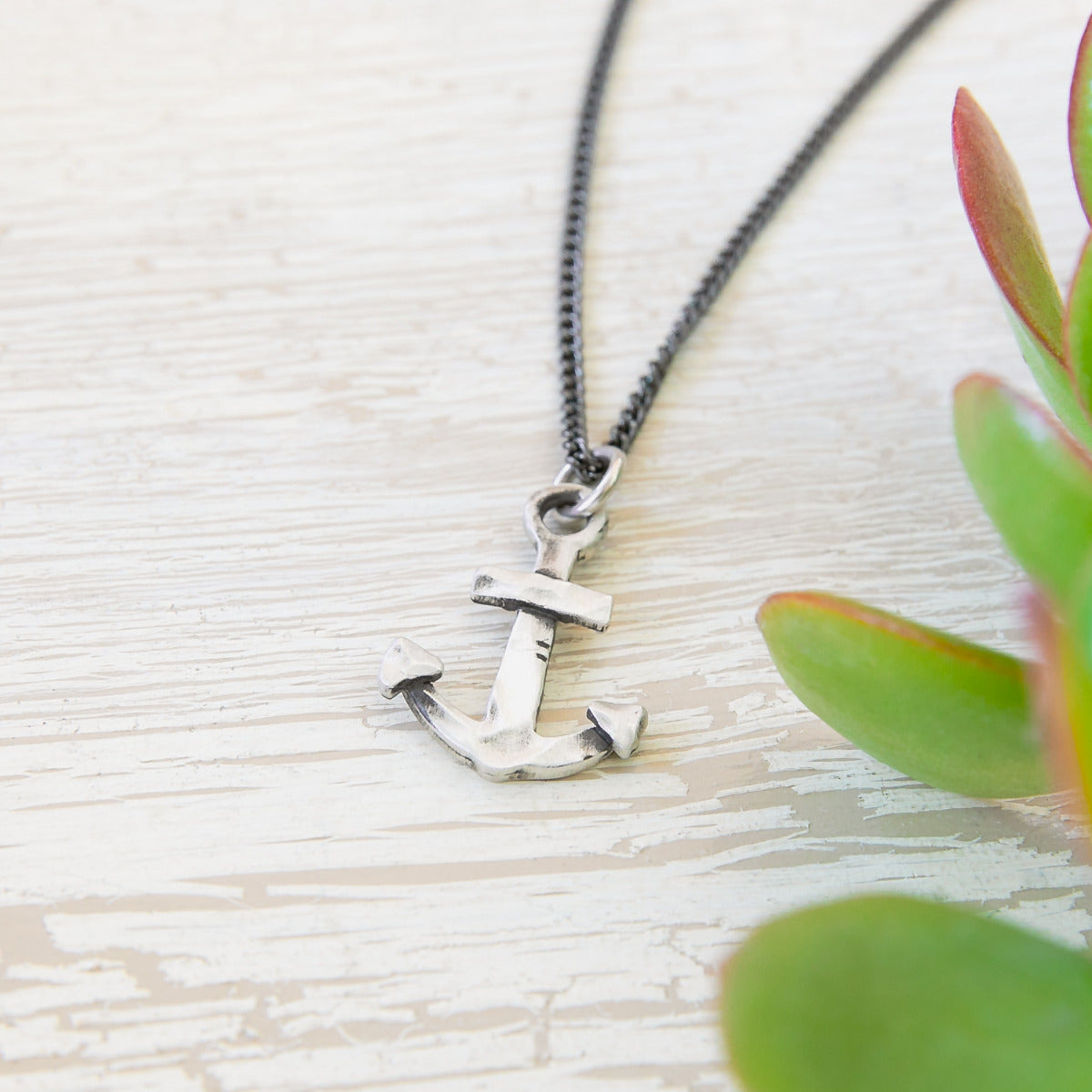 Anchor of My Soul Necklace [Sterling Silver]