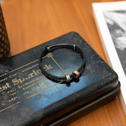 Grapple Bracelet (Black Sterling)