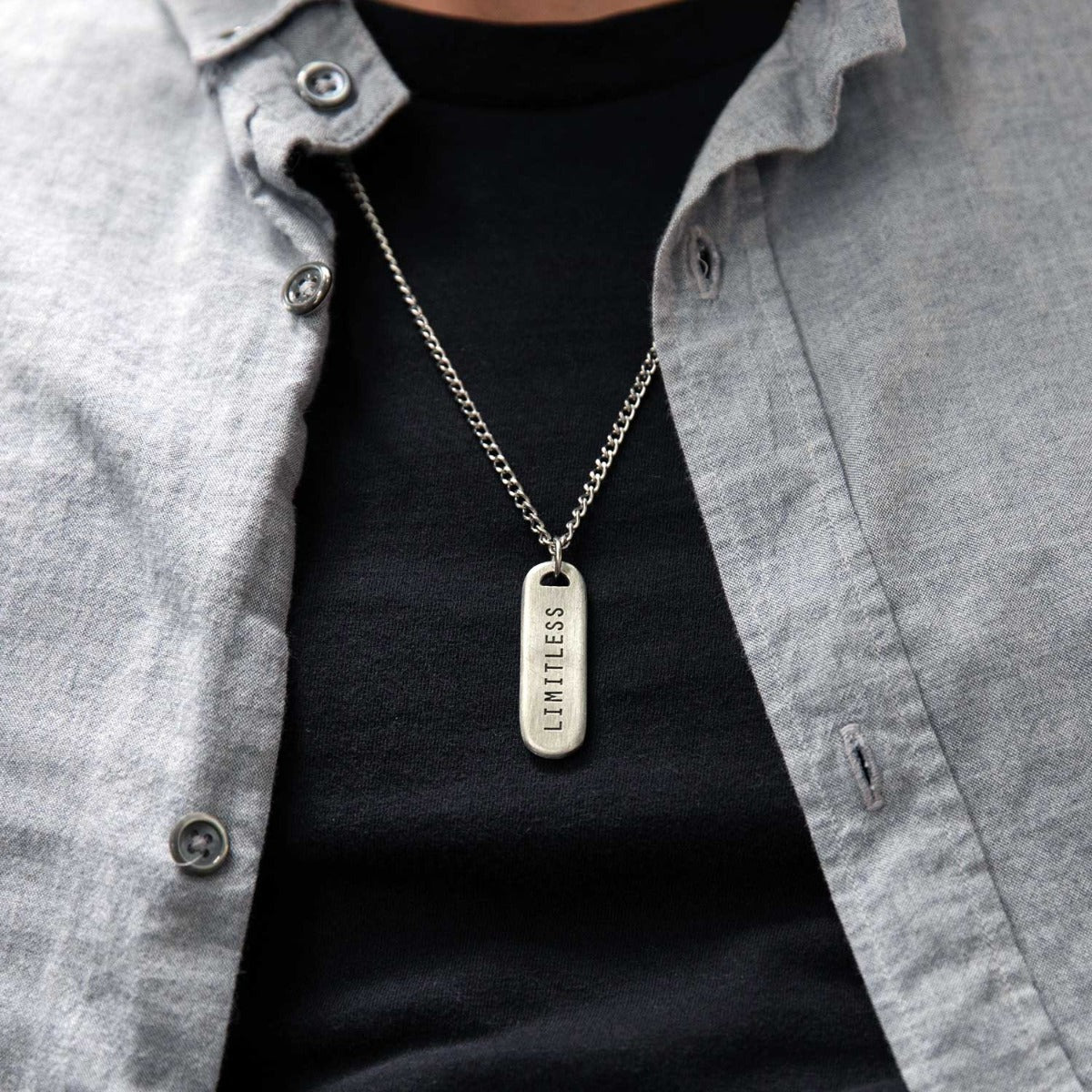 Limitless Standard Necklace (Pewter)