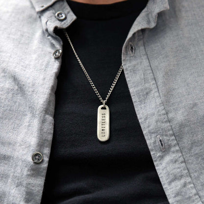 Limitless Standard Necklace (Pewter)