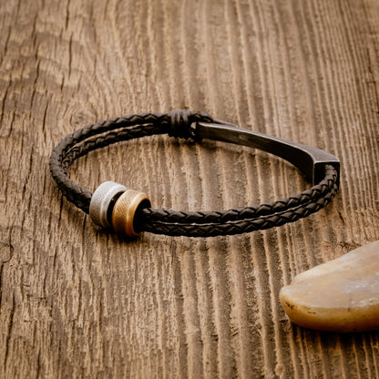 Grapple Bracelet (Black Sterling)