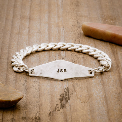 Identity Bracelet (Sterling Silver)