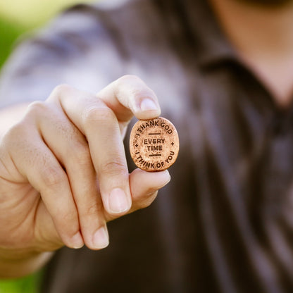 Grateful Pocket Coin (Brass)