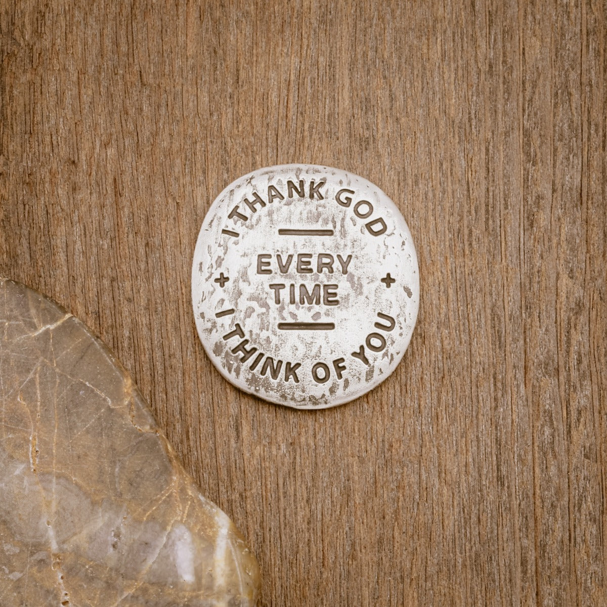 Grateful Pocket Coin (Sterling Silver)