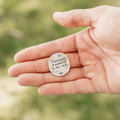 Grateful Pocket Coin (Sterling Silver)