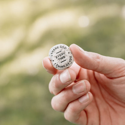 Grateful Pocket Coin (Sterling Silver)